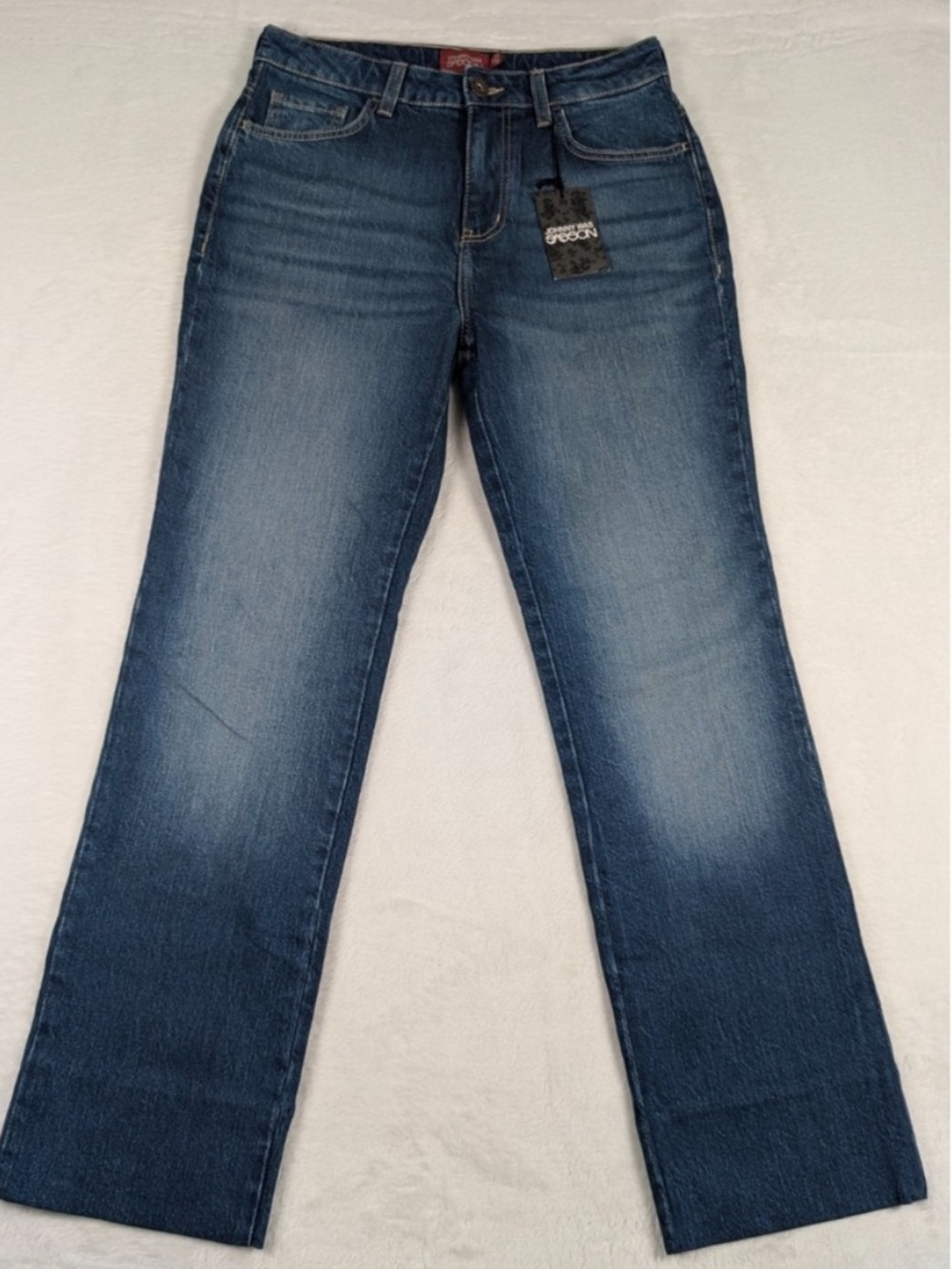Johnny Was Sasson Sancere Straight‎ Leg Jean Med Rinse Wash NWT Size 26